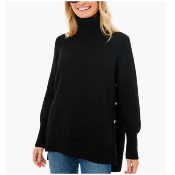 TUCKERNUCK Black Sophie Bar Harbor Sweater NWT Size XS - Picture 1 of 11